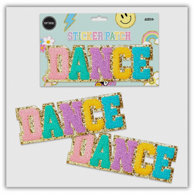 “DANCE” STICKER PATCH