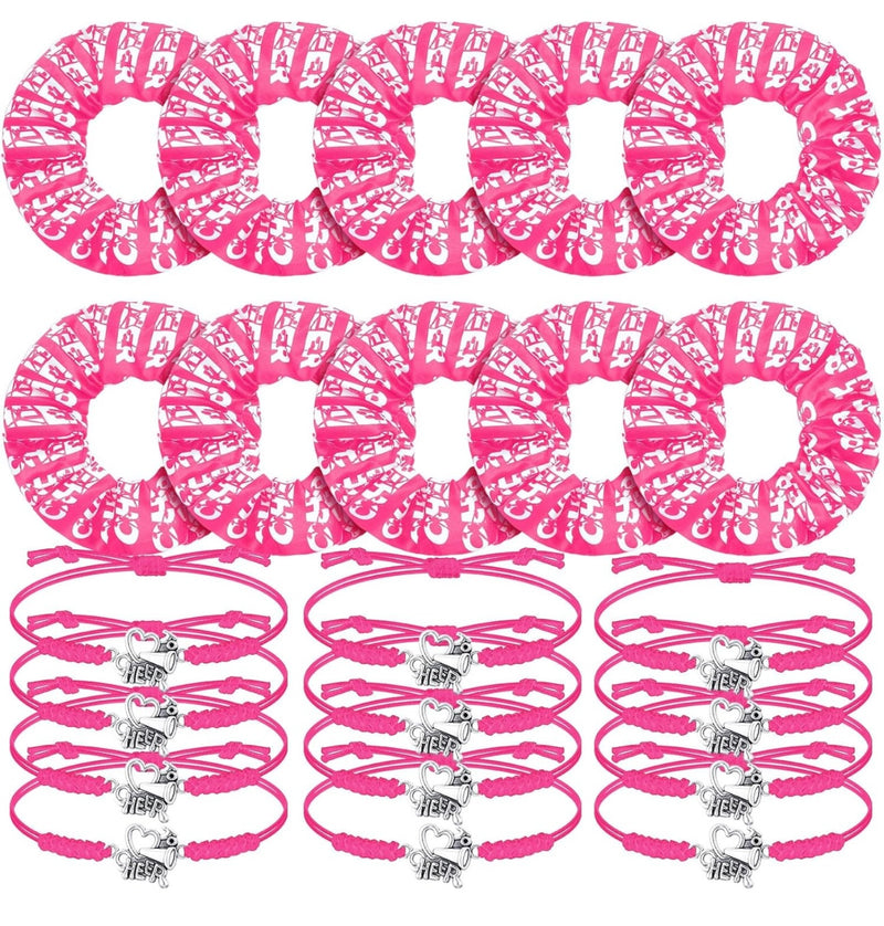 CHEER SCRUNCHIE/BRACELET BUNDLE